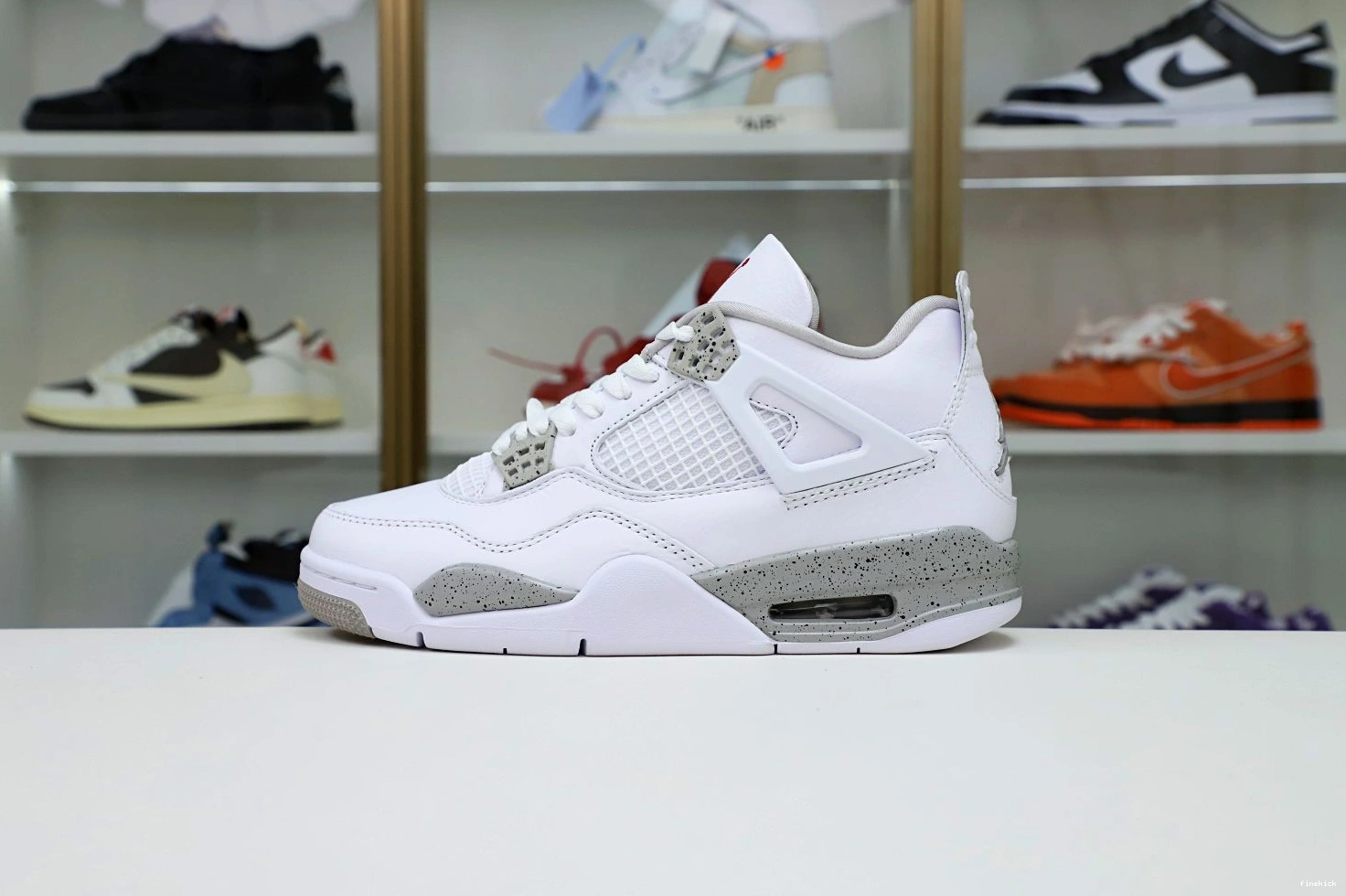 AIR JORDAN 4 'WHITE OREO' RETRO 1205